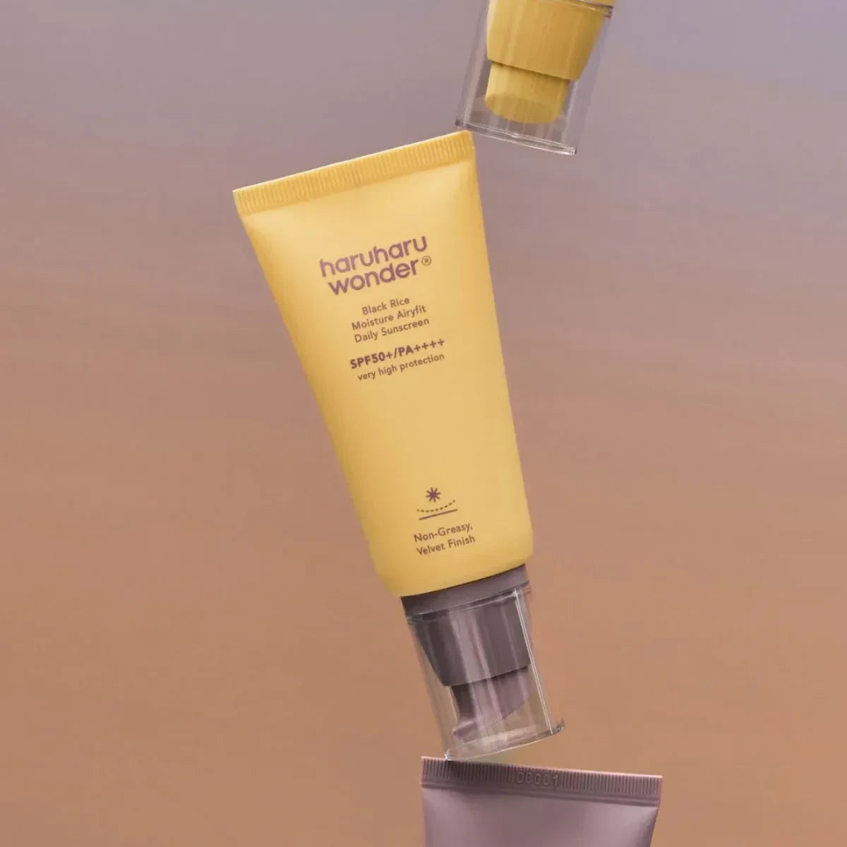 bareskin.lt Haruharu Wonder Black Rice Moisture Airyfit Daily Sunscreen apsauginis kremas nuo saulės