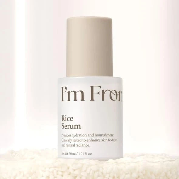 bareskin.lt I'M FROM Rice Serum serumas su ryžių ekstraktu skirtas kasdienei veido odos priežiūrai