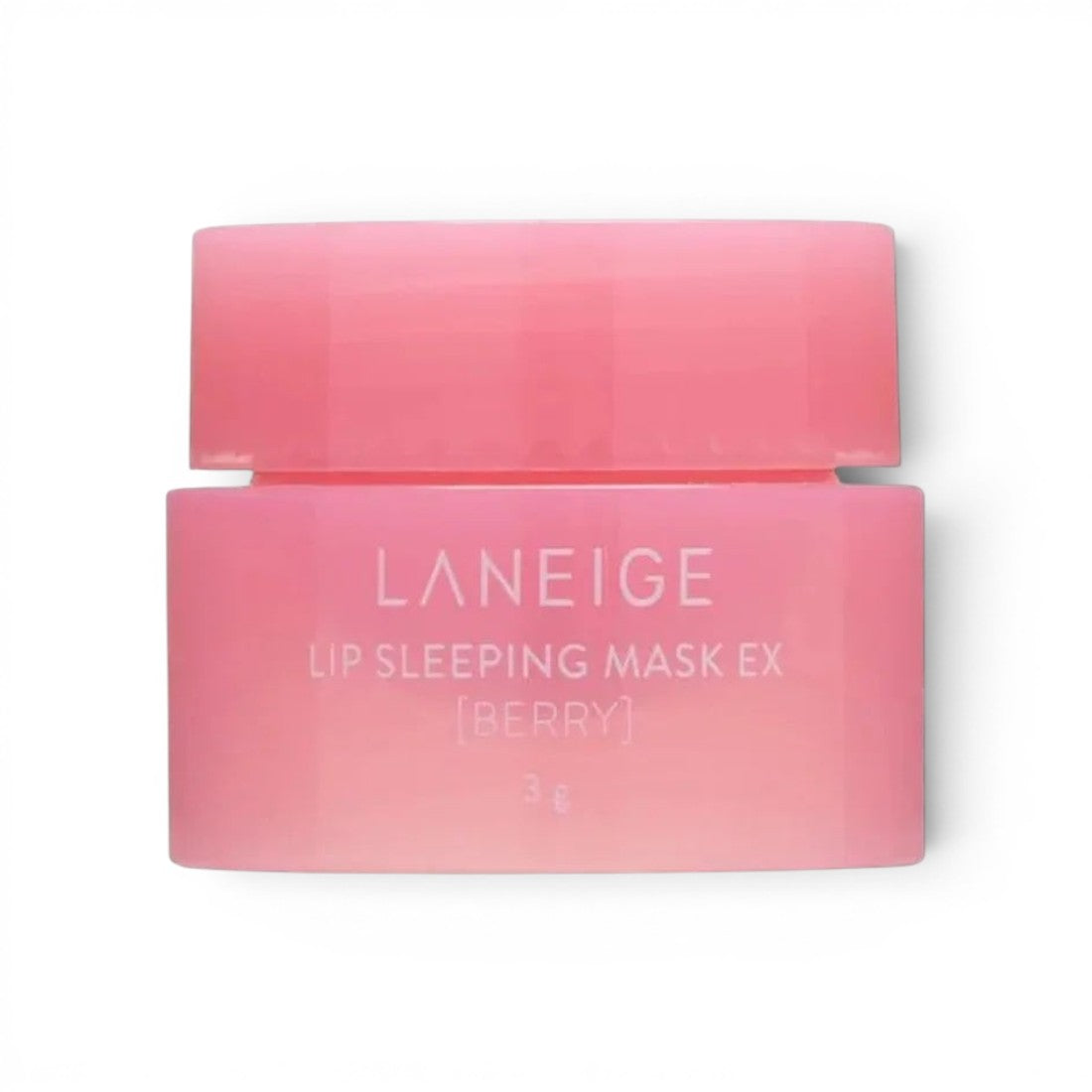 bareskin.lt Laneige Lip Sleeping Mask Berry mini jar in pink packaging for overnight lip hydration