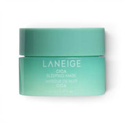 bareskin.lt Laneige Cica Sleeping Mask mini jar in a soft mint green container for overnight skin hydration.