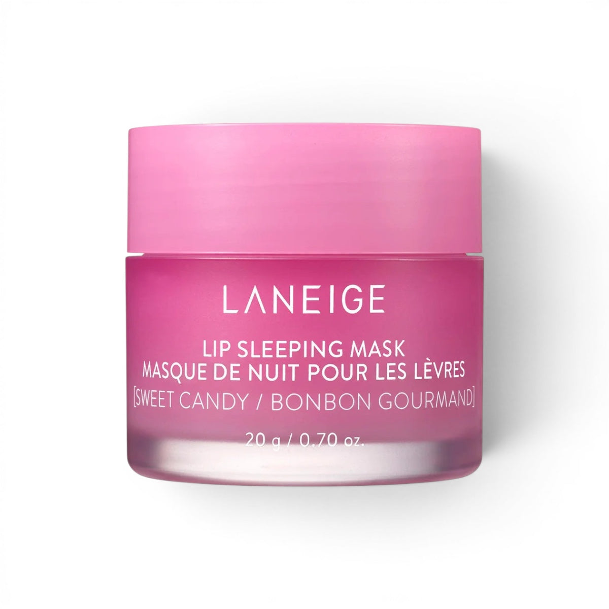 bareskin.lt LANEIGE Lip Sleeping Mask in Sweet Candy, a nourishing pink lip treatment jar for overnight hydration.