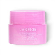 bareskin.lt Laneige Lip Sleeping Mask in Sweet Candy scent, a nourishing mini pink jar for overnight lip care.