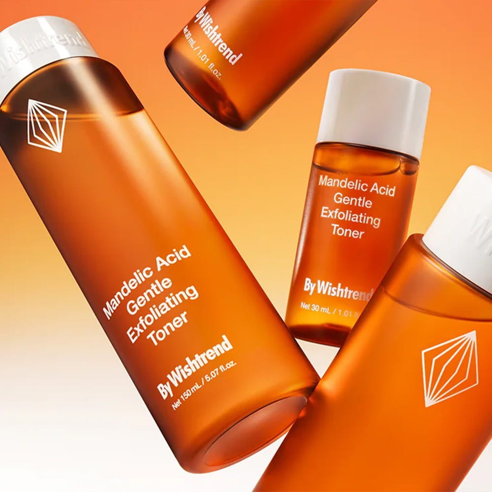 bareskin.lt By Wishtrend Mandelic Acid Gentle Exfoliating Toner tonikas su migdolų rūgštimi
