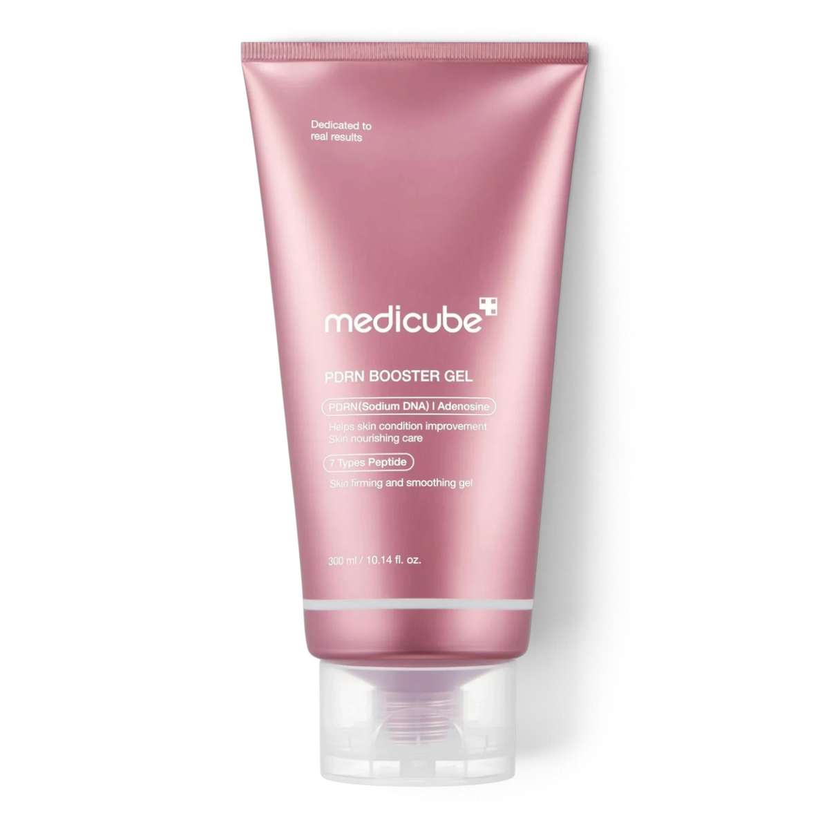 bareskin.lt Medicube PDRN Booster Gel raminantis, odą stangrinantis gelis, praturtintas PDRN, kuris atjaunina ir ramina odą