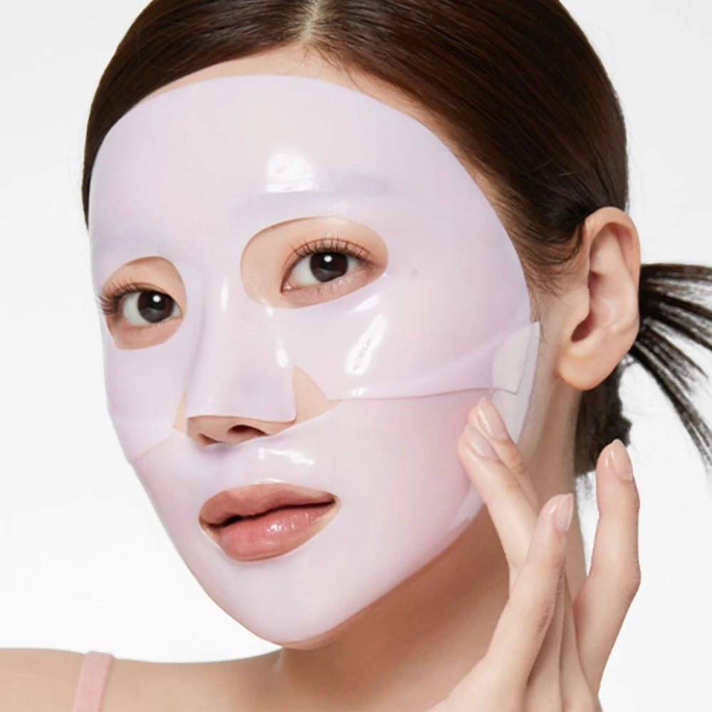 bareskin.lt Medicube PDRN Pink Collagen Gel Mask intensyviai drėkinanti ir regeneruojanti veido kaukė suteikia odai švelnumo, skaistumo ir stangrumo