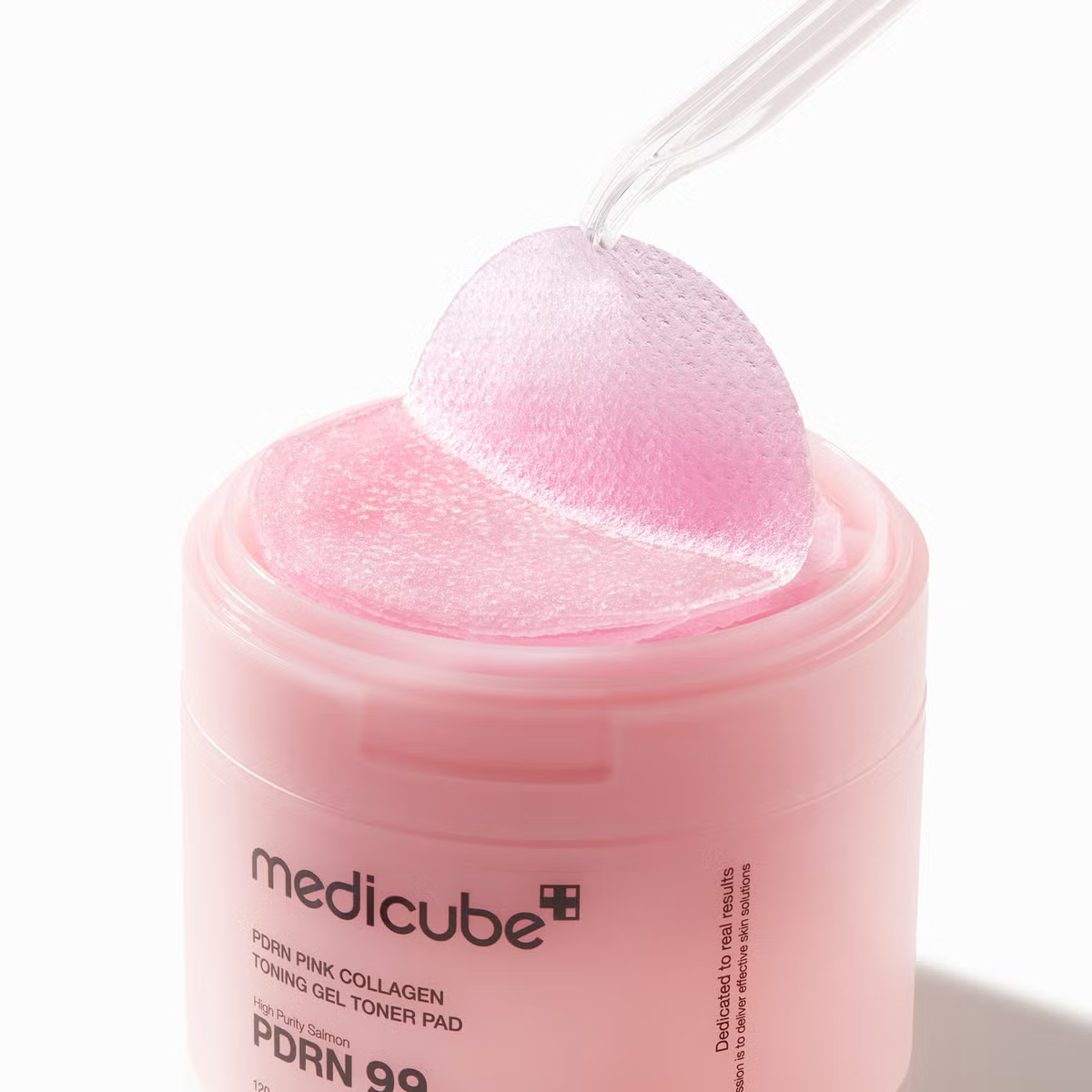 bareskin.lt medicube PDRN Pink Collagen Toning Gel Toner Pads toniko padeliai su PDRN (Sodium DNA) skirti kasdienei odos priežiūrai, palaikant odos komfortą, drėgmės balansą ir prižiūrėtos odos būklę