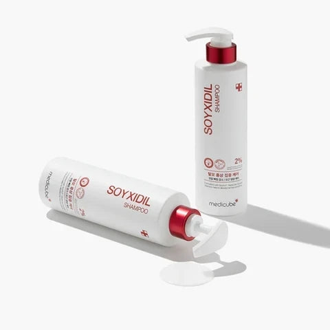 bareskin.lt Medicube Soyxidil Shampoo švelniai valantis šampūnas, skirtas galvos odos komforto ir plaukų būklės palaikymui