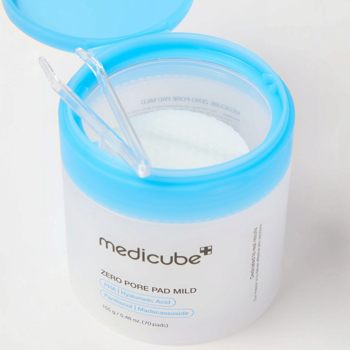 bareskin.lt Medicube Zero Pore Pad Mild toner pads švelnūs padeliai kasdieninei veido odos priežiūrai