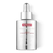 bareskin.lt MEDIPEEL Peptide 9 Volume Biotox Ampoule Pro in a clear glass bottle with a silver dropper cap.
