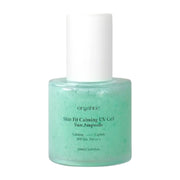 bareskin.lt orgahue Skin Fit Calming UV Cell Sun Ampoule in a light green glass bottle with white cap