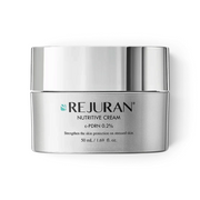 bareskin.lt Rejuran Nutritive Cream in a silver jar with c-PDRN 0.2% for strengthening stressed skin