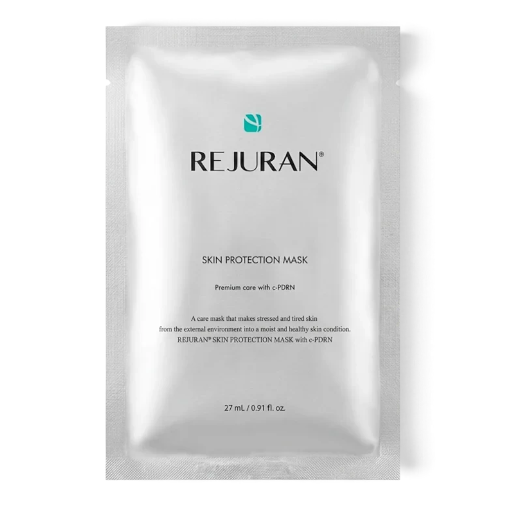 REJURAN Skin Protection Mask by bareskin.lt, a premium facial sheet mask with c-PDRN for stressed and tired skin.