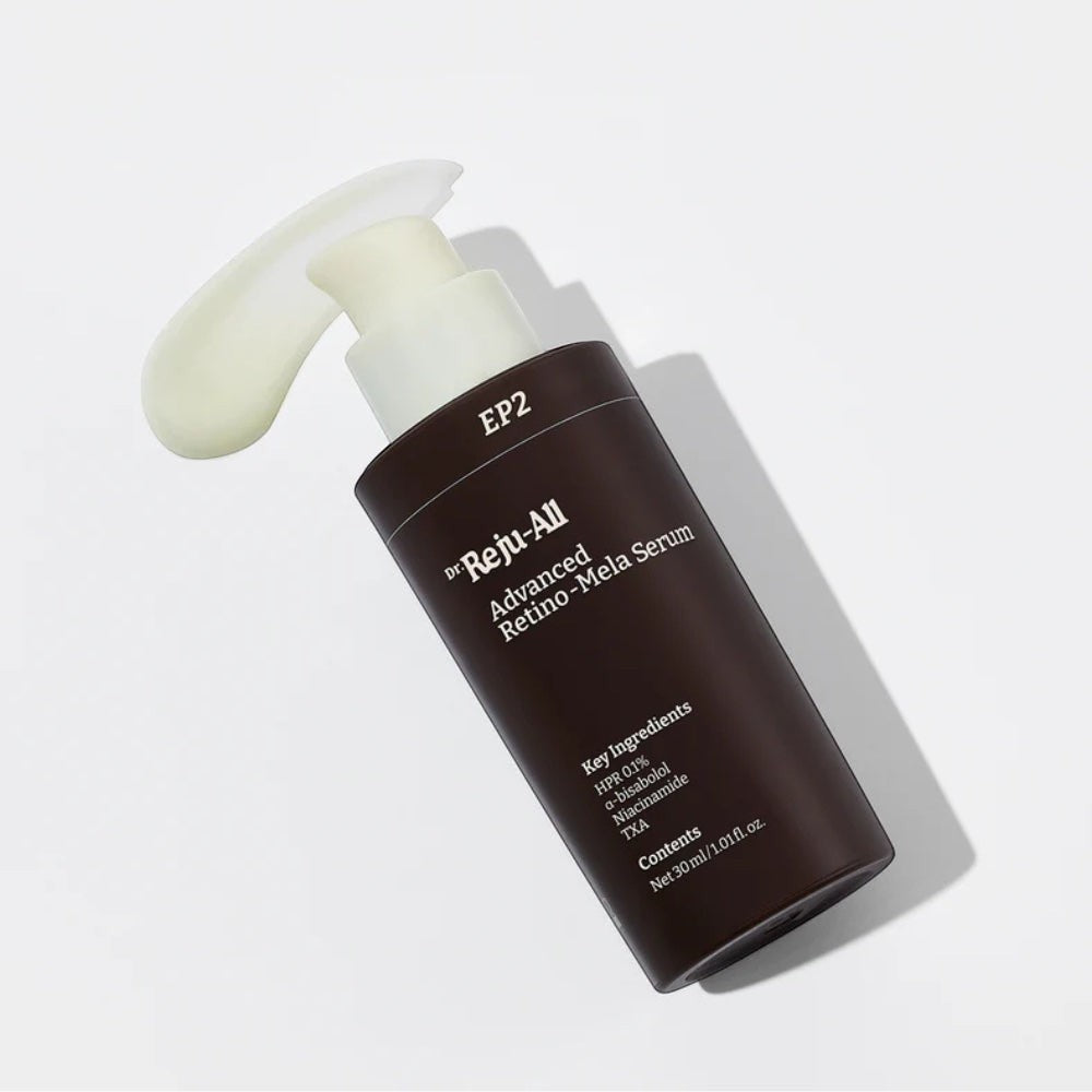 bareskin.lt Dr. Reju-All Advanced Retino-Mela Serum serumas su traneksamo rūgštimi, niacinamidu ir retinoidu