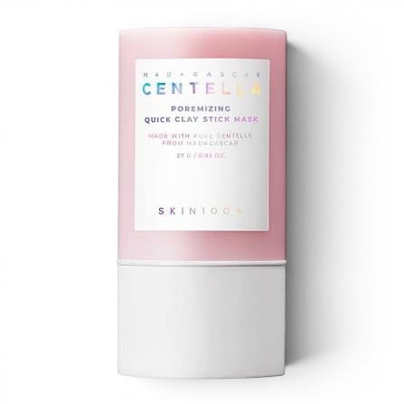 SKIN1004 Madagascar Centella Poremizing Quick Clay Stick Mask from bareskin.lt for pore cleansing and soothing.