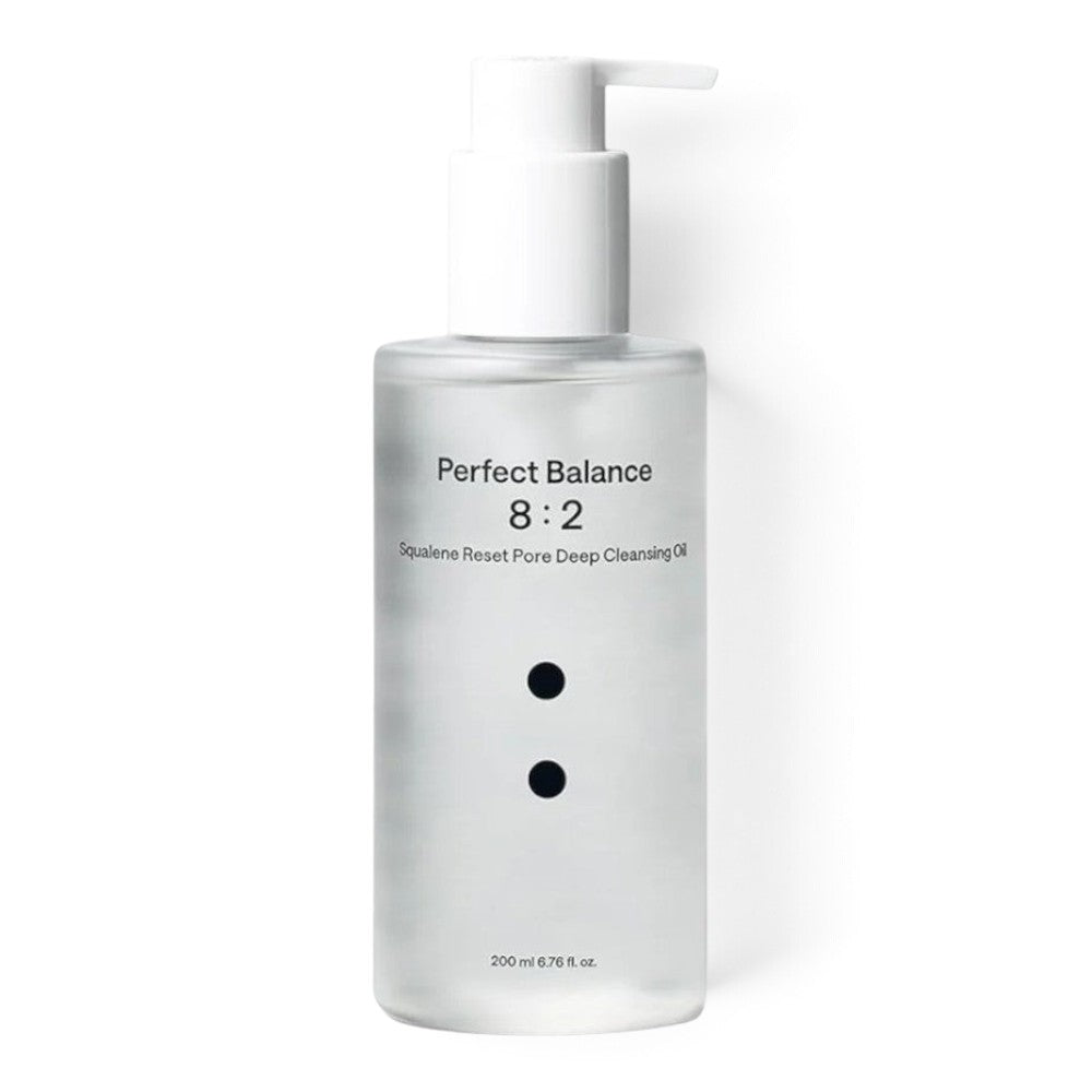 bareskin.lt B. Lab Squalene Reset Pore Deep Cleansing Oil in a clear 200ml pump bottle for makeup removal