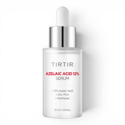 TIRTIR Azelaic Acid 12% Serum in a frosted glass dropper bottle from bareskin.lt for clear and calm skin.