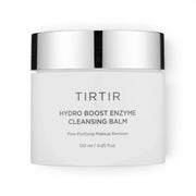 TIRTIR Hydro Boost Enzyme Cleansing Balm in a white jar with a silver lid, sold by bareskin.lt