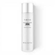 TIRTIR Milk Skin Toner Light by bareskin.lt in a white 150ml bottle for moisturizing and soothing oily skin.