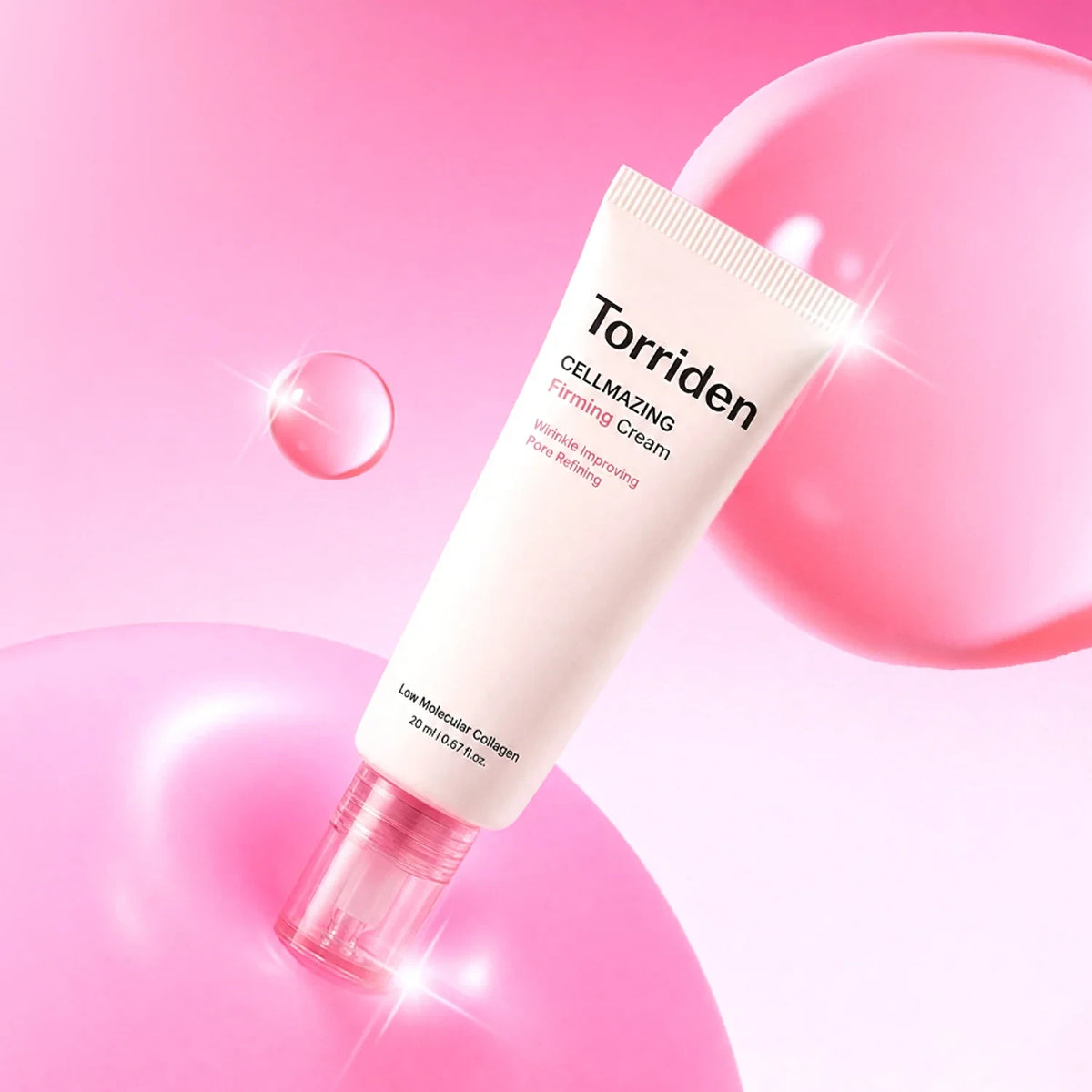bareskin.lt Torriden Cellmazing Firming Cream veido kremas skirtas gerinti odos elastingumą, lyginti raukšleles bei mažinti porų matomumą