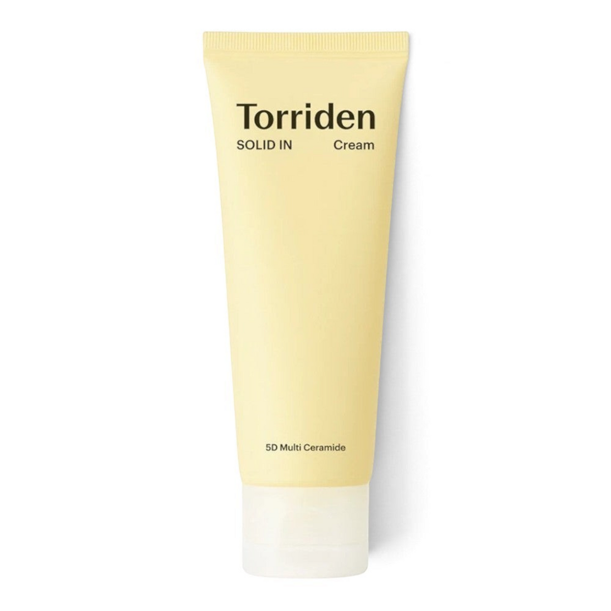 bareskin.lt Torriden Solid-In Ceramide Cream in a pale yellow squeeze tube for dry and sensitive skin