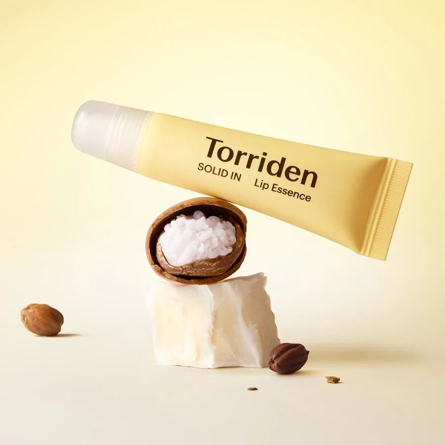 bareskin.lt Torriden Solid-In Ceramide balzamo konsistencijos lūpų esencija, kurios sudėtyje ypatingai drėkinantys komponentai
