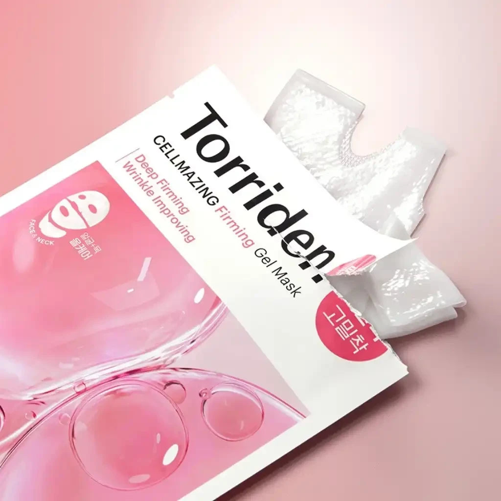 bareskin.lt Torriden Cellmazing Firming Gel Mask hidrogelinė veido kaukė su kolagenu
