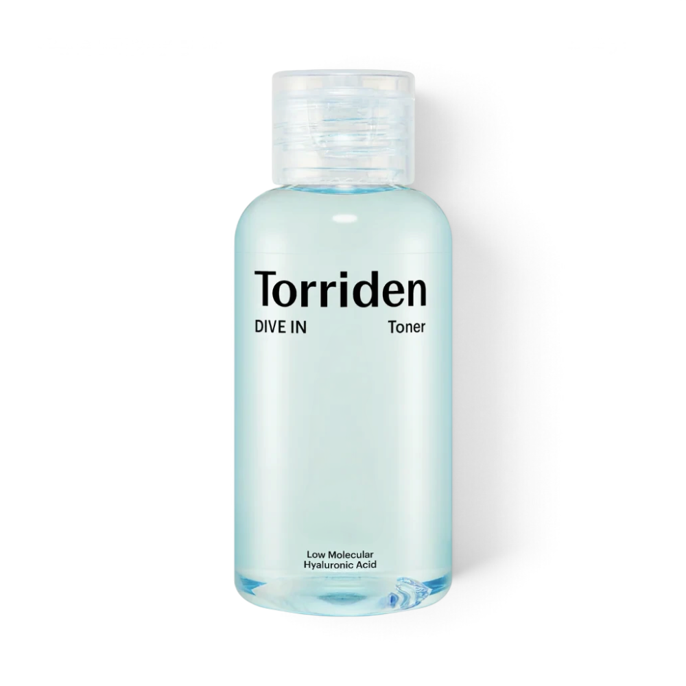 bareskin.lt DIVE-IN Low Molecule Hyaluronic Acid Toner hialurono rūgšties tonikas orientuotas į odos drėkinimą, paruošimą ir jos tekstūros gerinimą