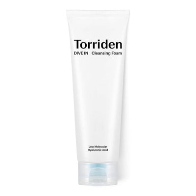 Torriden DIVE IN Low Molecular Hyaluronic Acid Cleansing Foam - hialurono rūgšties veido prausiklis
