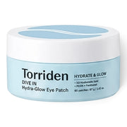 bareskin.lt Torriden Dive In Hydra-Glow Eye Patch jar with light blue packaging and white lid