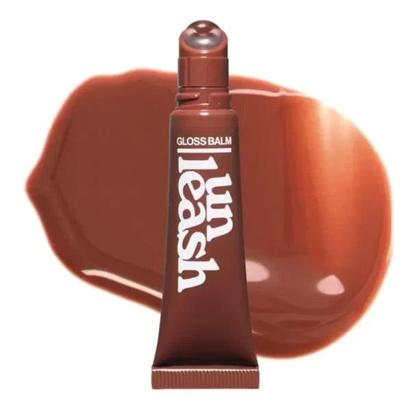 bareskin.lt UNLEASHIA Sunset Dazzle Gloss Balm lūpų balzamas sujungia puoselėjančios priežiūros ir lūpų blizgio savybes
