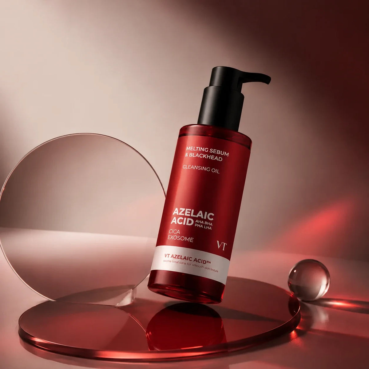 bareskin.lt VT Cosmetics AZ Care Cleansing Oil valomasis aliejus, praturtintas augaliniais aliejais ir aktyviais ingredientais, skirtais porų švaros, komforto ir vizualiai tolygesnės odos išvaizdai palaikyti