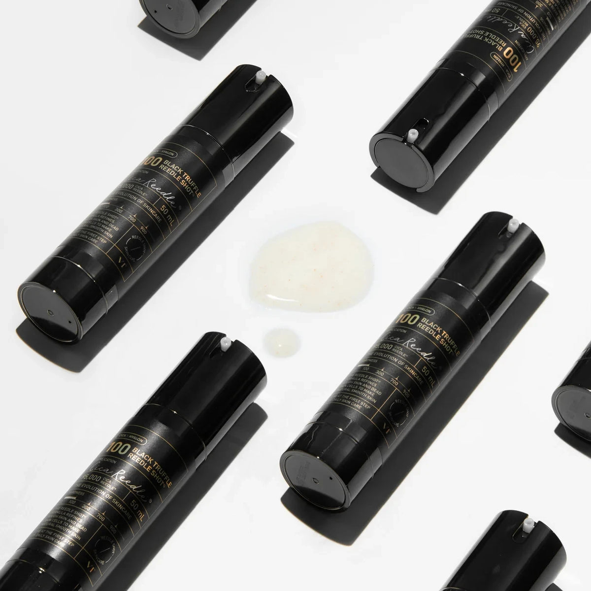 bareskin.lt VT Cosmetics Black Truffle Reedle Shot 100 ampulė su patentuotomis Cica Reedle™ mikrodalinėmis dalelėmis
