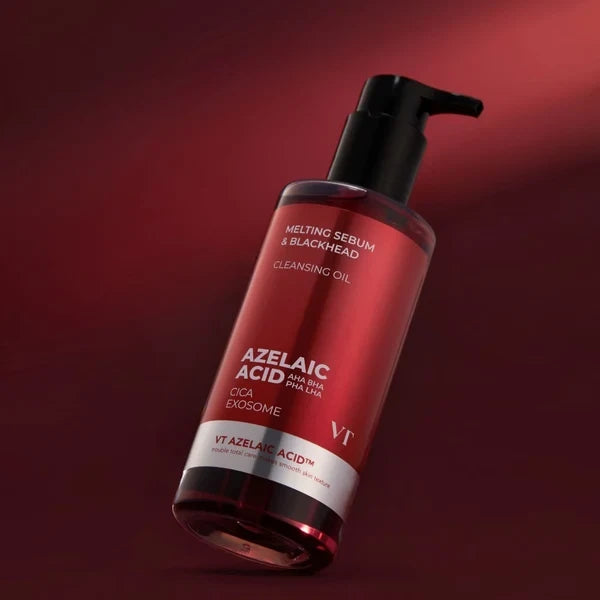 bareskin.lt VT Cosmetics AZ Care Cleansing Oil valomasis aliejus, praturtintas augaliniais aliejais ir aktyviais ingredientais, skirtais porų švaros, komforto ir vizualiai tolygesnės odos išvaizdai palaikyti