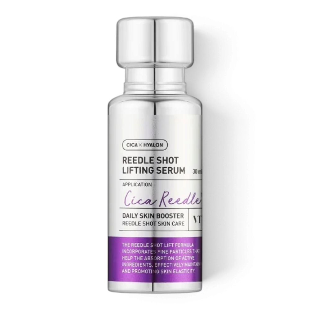 bareskin.lt VT Cosmetics Reedle Shot Lifting Serum stangrinamojo poveikio veido serumas, skirtas odos elastingumo ir glotnesnei išvaizdai palaikyti