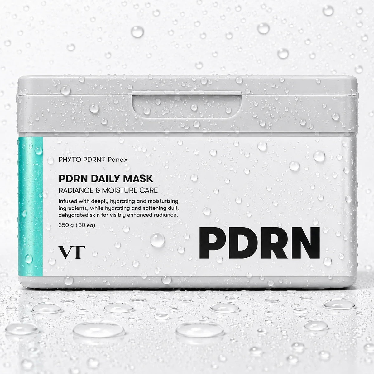 bareskin.lt VT Cosmetics PDRN Daily Mask veido kaukė sukurta intensyviam odos drėkinimui, elastingumo palaikymui ir apsaugai nuo drėgmės praradimo