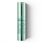 VT Cosmetics Reti-A Reedle Shot 100 ampoule in a metallic green pump bottle from bareskin.lt for skin texture renewal.