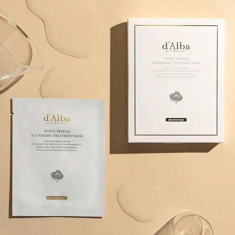 bareskin.lt d'Alba White Truffle Nourishing Treatment Mask veido kaukė su Trufferoliu