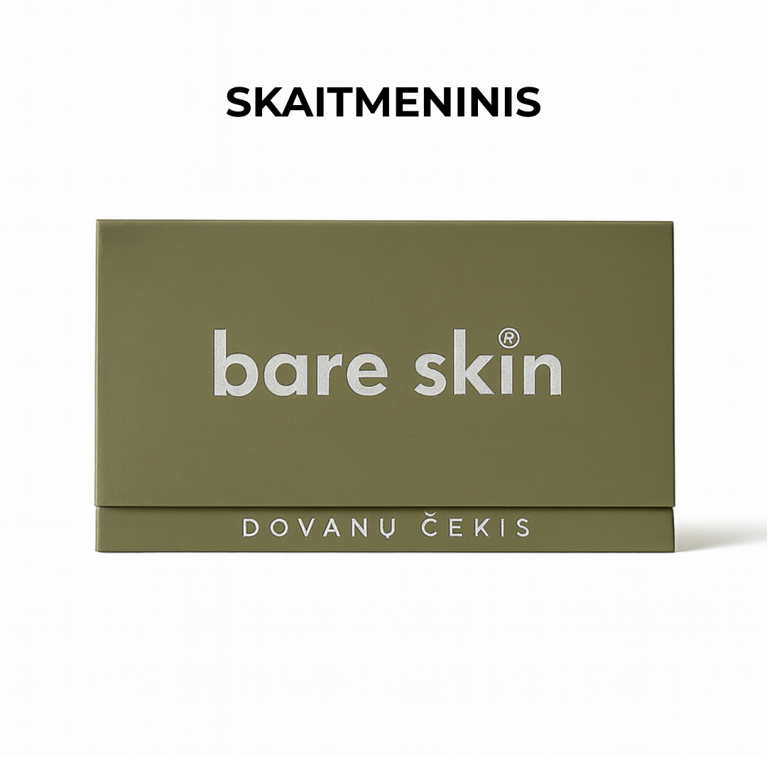 Bare Skin dovanų čekis (skaitmeninis)