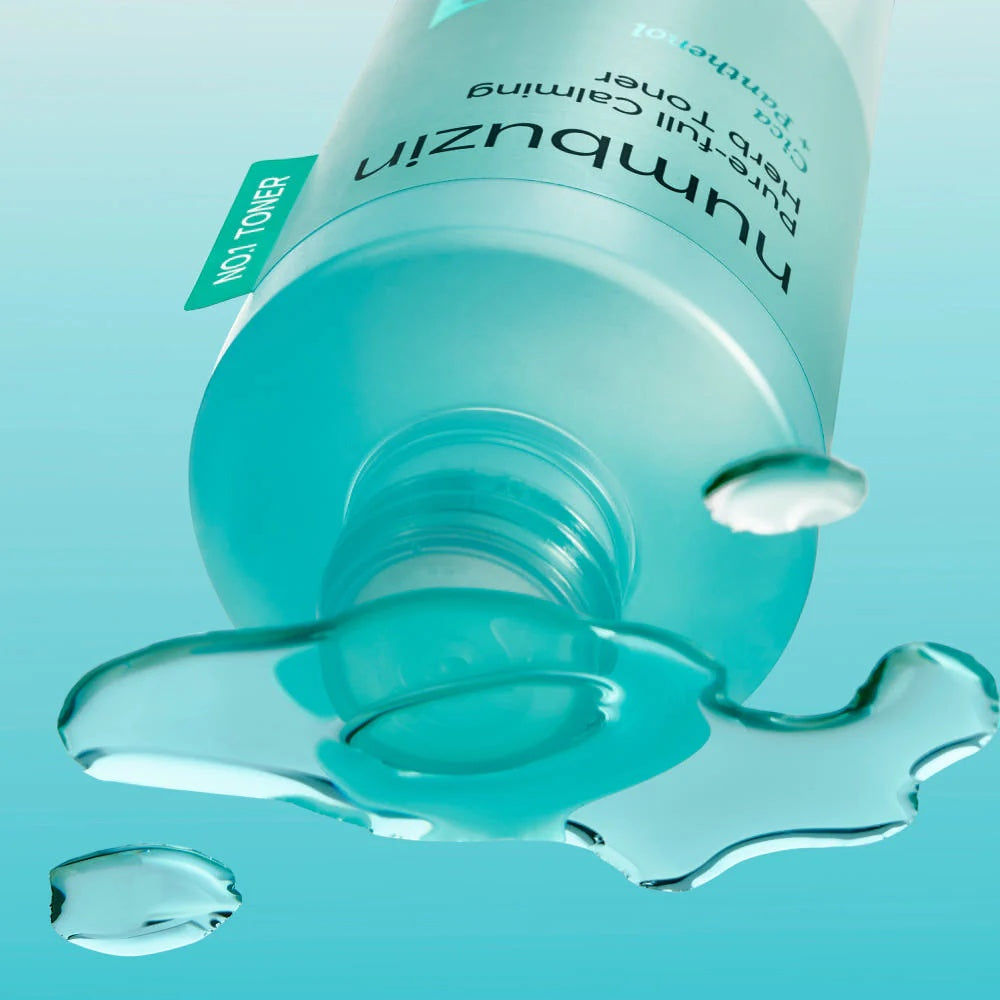 numbuzin No.1 Pure-Full Calming Herb Toner from bareskin.lt, a soothing liquid skincare toner with herbal extracts.