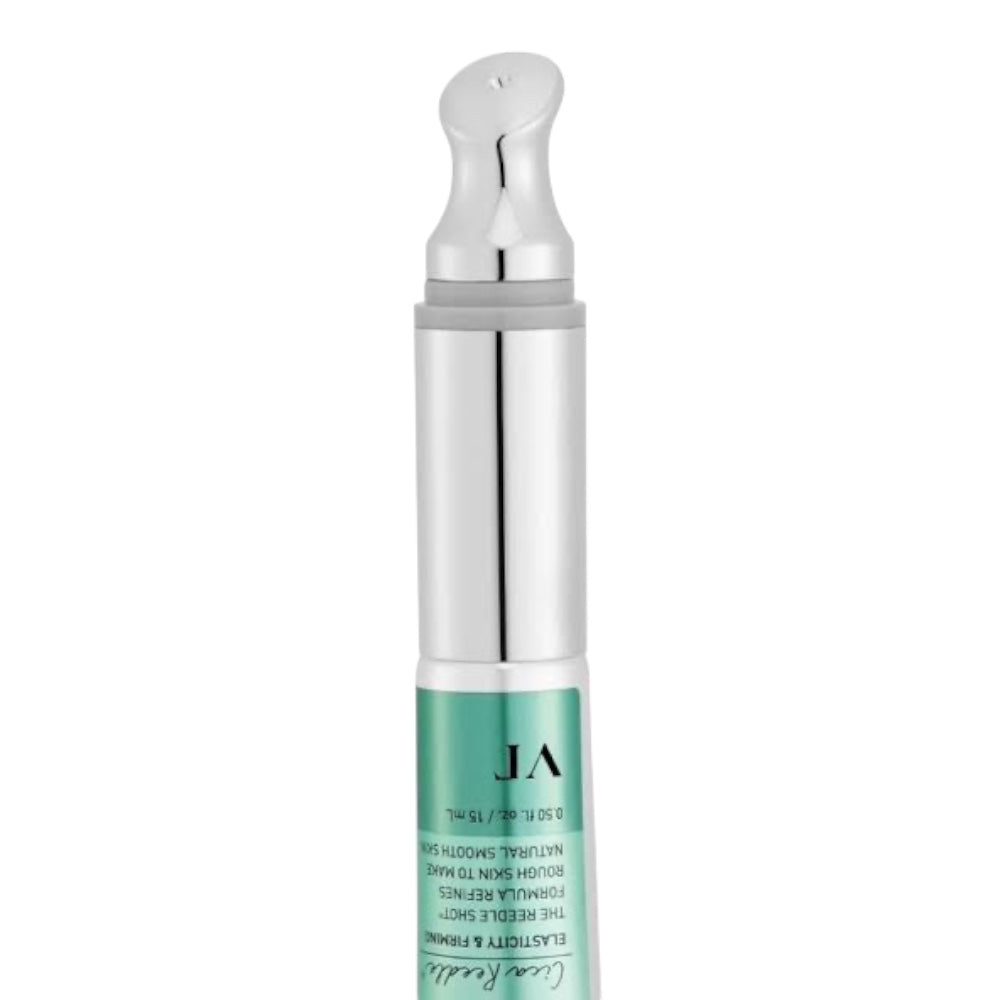VT Cosmetics PDRN Reedle Shot Eye Lifter cream with vibrating applicator from bareskin.lt for firming eye care.