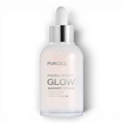 PURCELL Pixcell Biom Glow Barrier Serum in a frosted glass bottle with a dropper, available at bareskin.lt