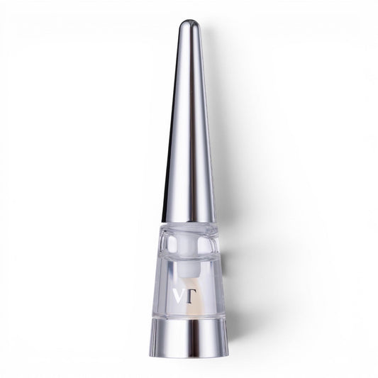 VT Cosmetics Reedle Shot Lip Plumper Beginner from bareskin.lt, a clear hydrating lip gloss with a silver cap.
