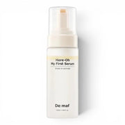 De:maf Here-Oh My First Serum dual-phase hydrating facial serum in a pump bottle from bareskin.lt