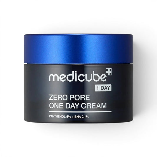 Medicube Zero Pore One Day Cream for pore care and hydration, available at bareskin.lt