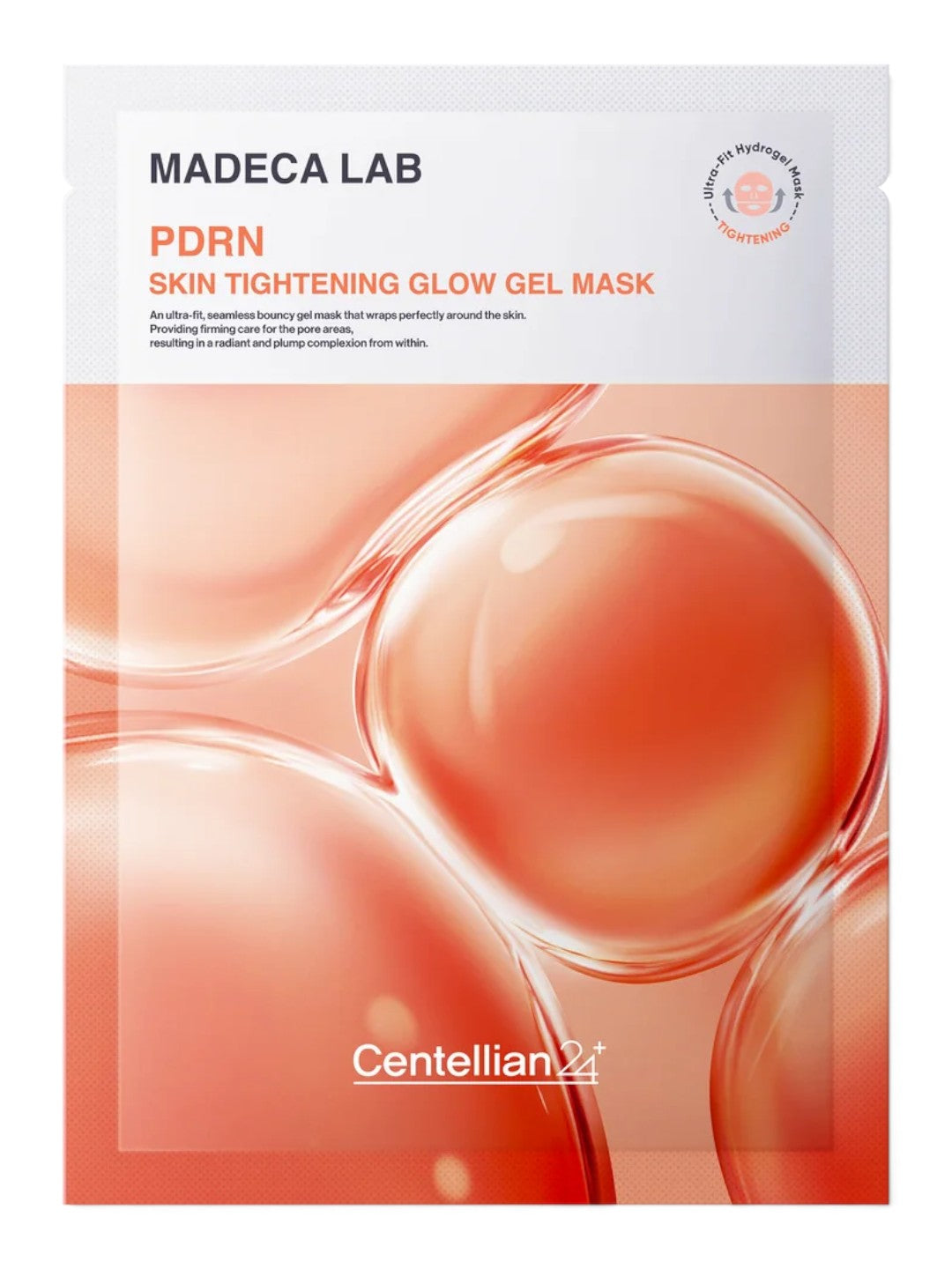 Centellian24 - Madeca Lab PDRN Skin Tightening Glow Gel Mask -  veido kaukė