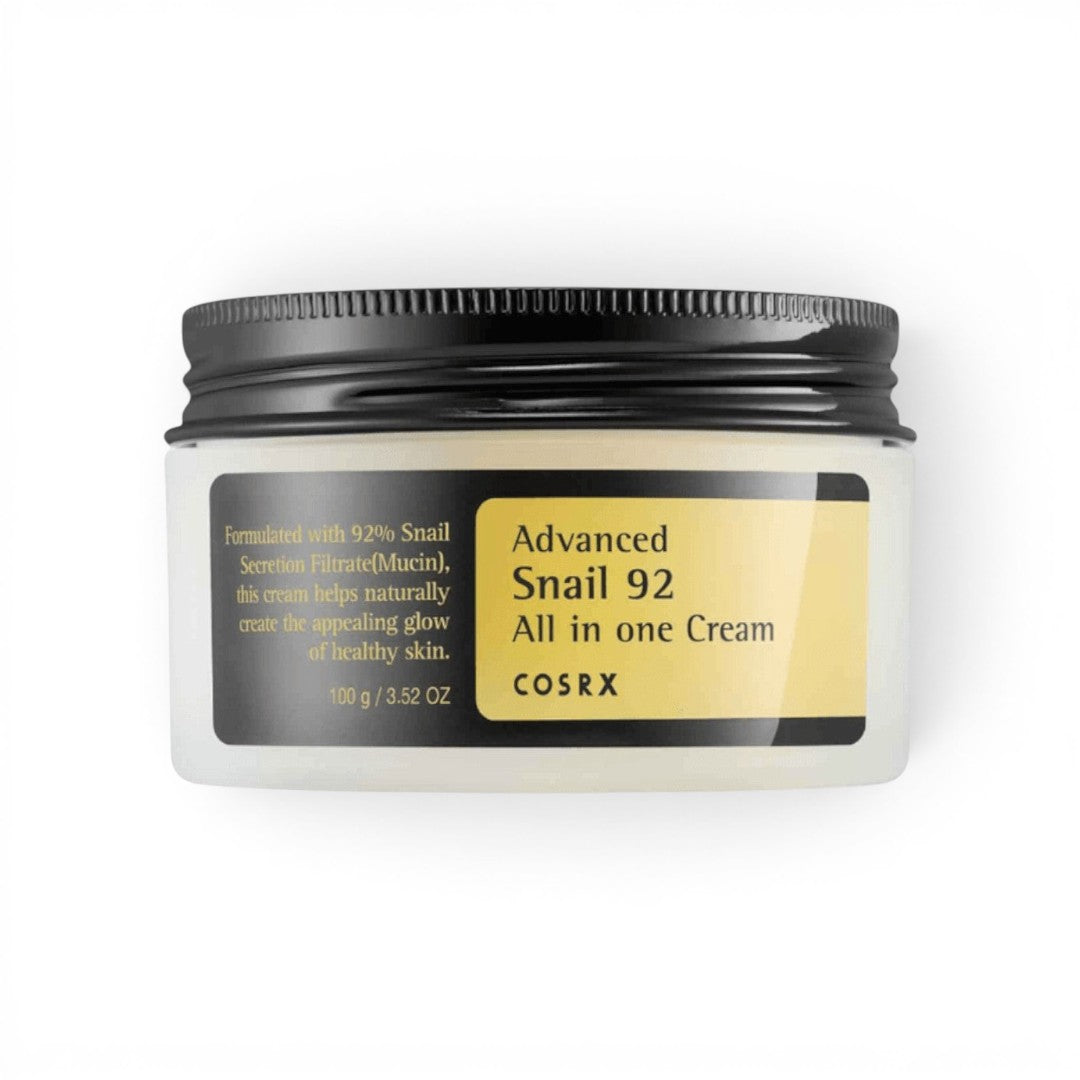 COSRX Advanced 92 All In One Cream - sraigių mucino veido kremas - Bare skin