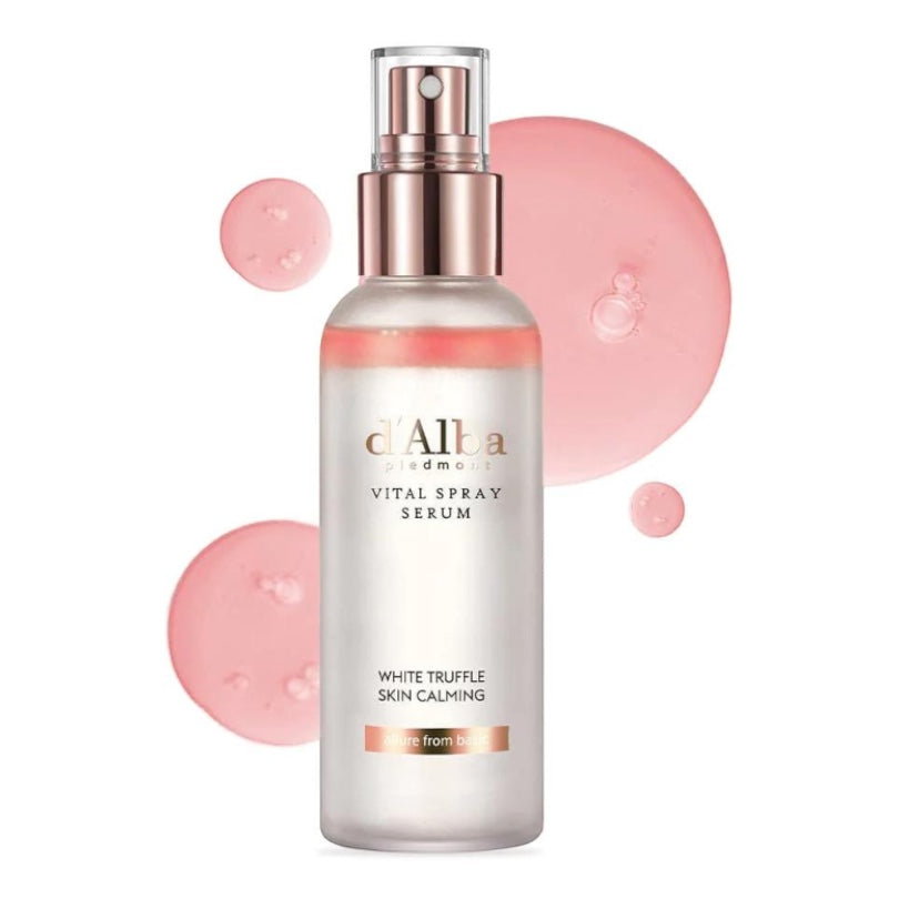 d'Alba White Truffle Vital Spray Serum - purškiamas odą raminantis serumas