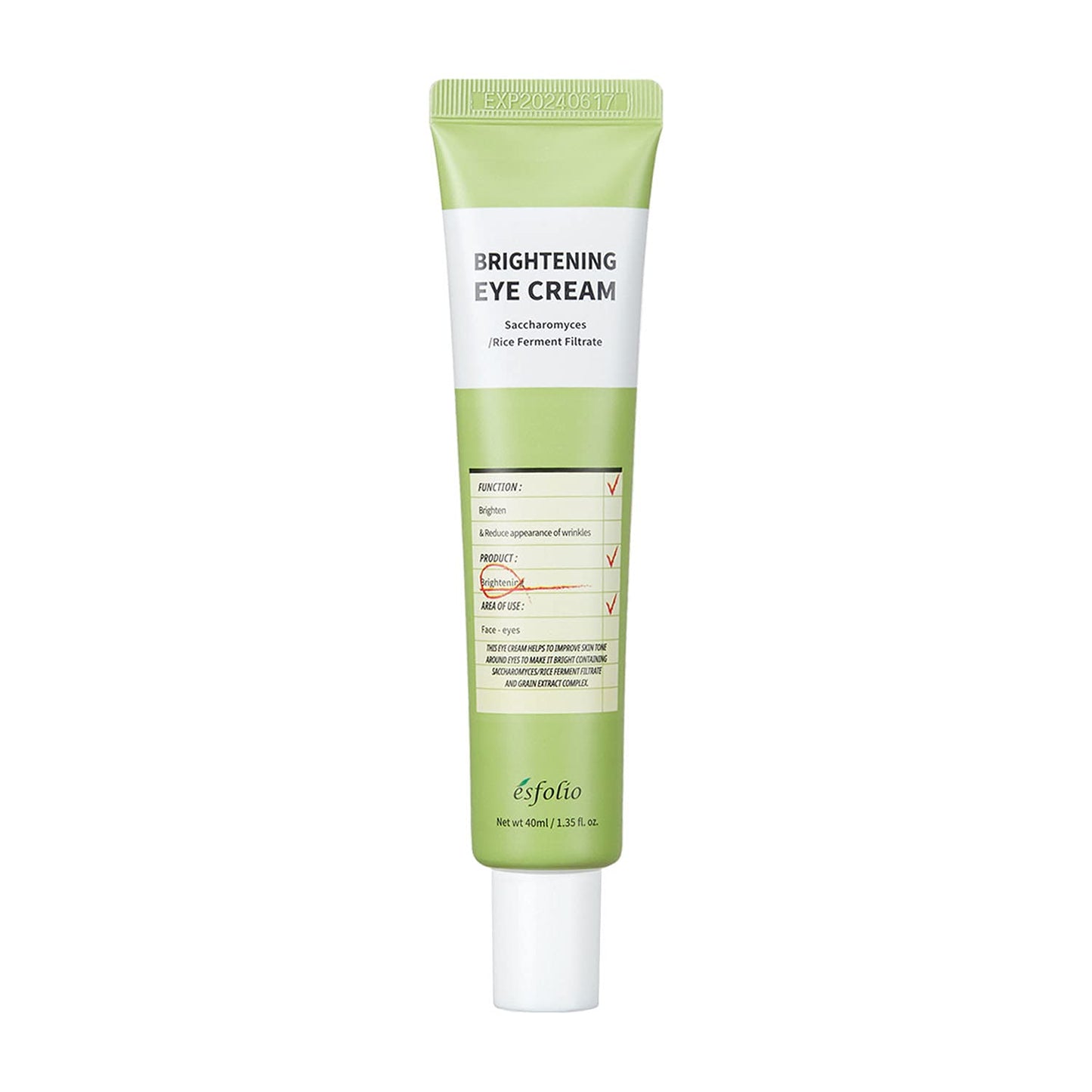 🎁 esfolio Brightening Eye Cream - šviesinantis paakių kremas (100% off)