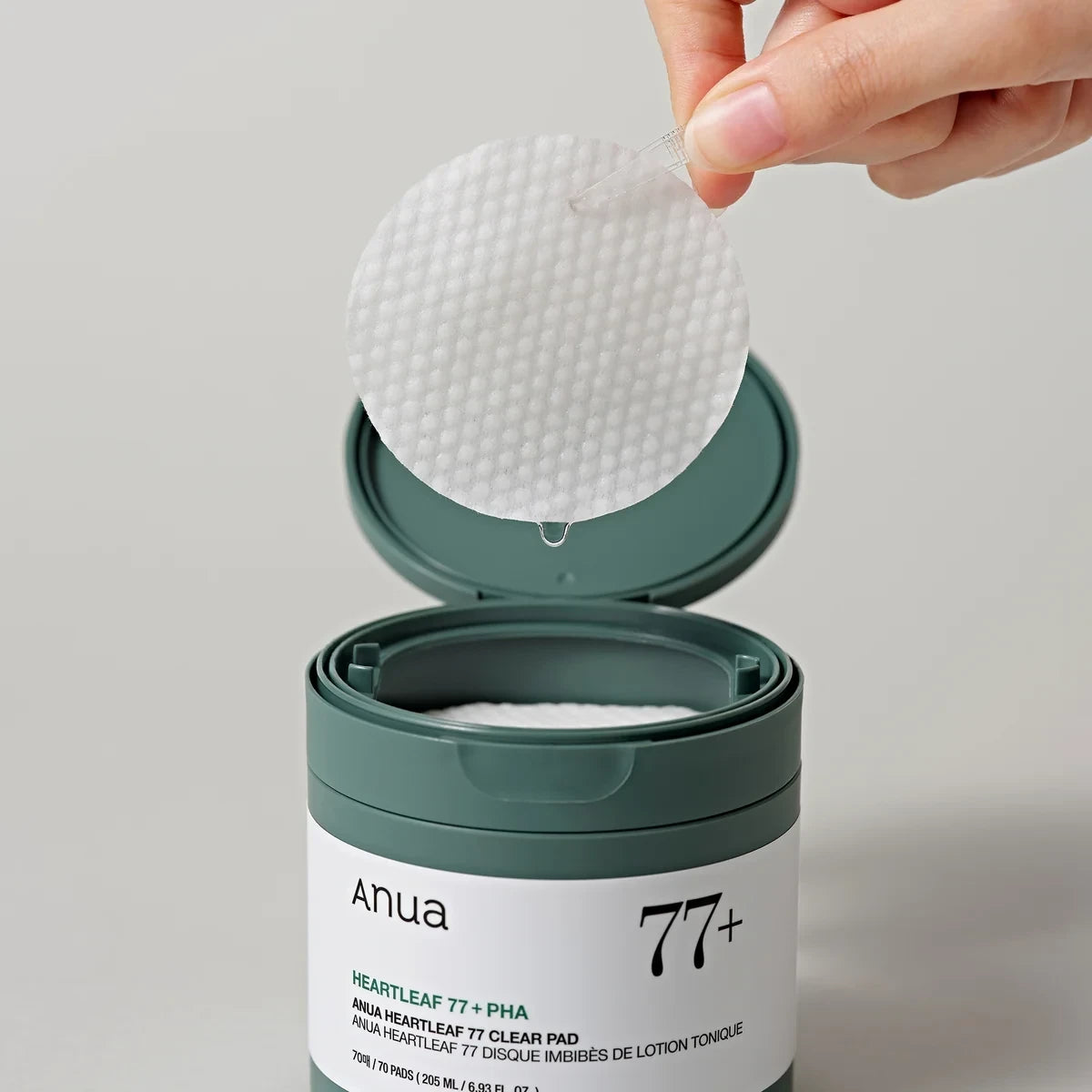 Anua - Heartleaf 77 Clear Pad - tonerio padeliai