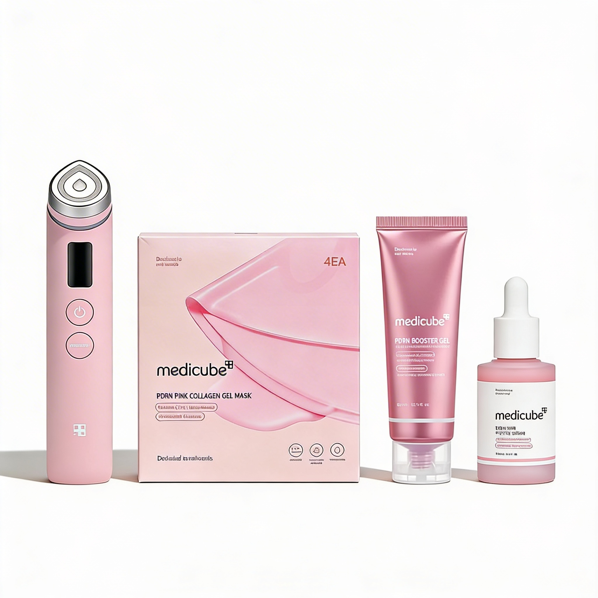 Medicube pasiūlymas:  Medicube Booster + 3 PDRN priemonės